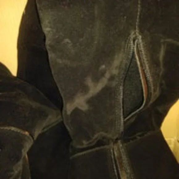 Size. 9 Black Suede Boots Over the Knee Boots - Picture 4 of 12